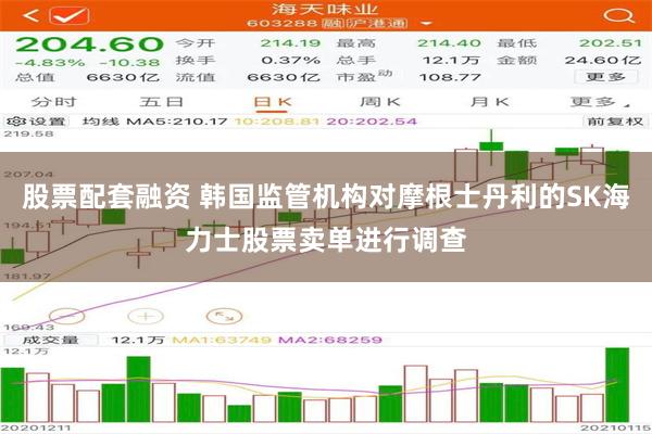 股票配套融资 韩国监管机构对摩根士丹利的SK海力士股票卖单进行调查