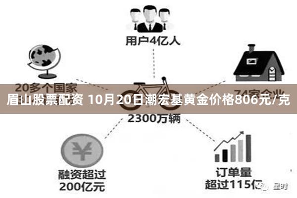 眉山股票配资 10月20日潮宏基黄金价格806元/克