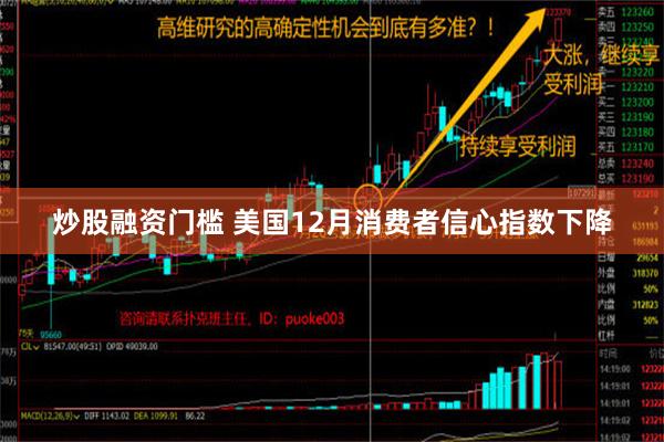 炒股融资门槛 美国12月消费者信心指数下降